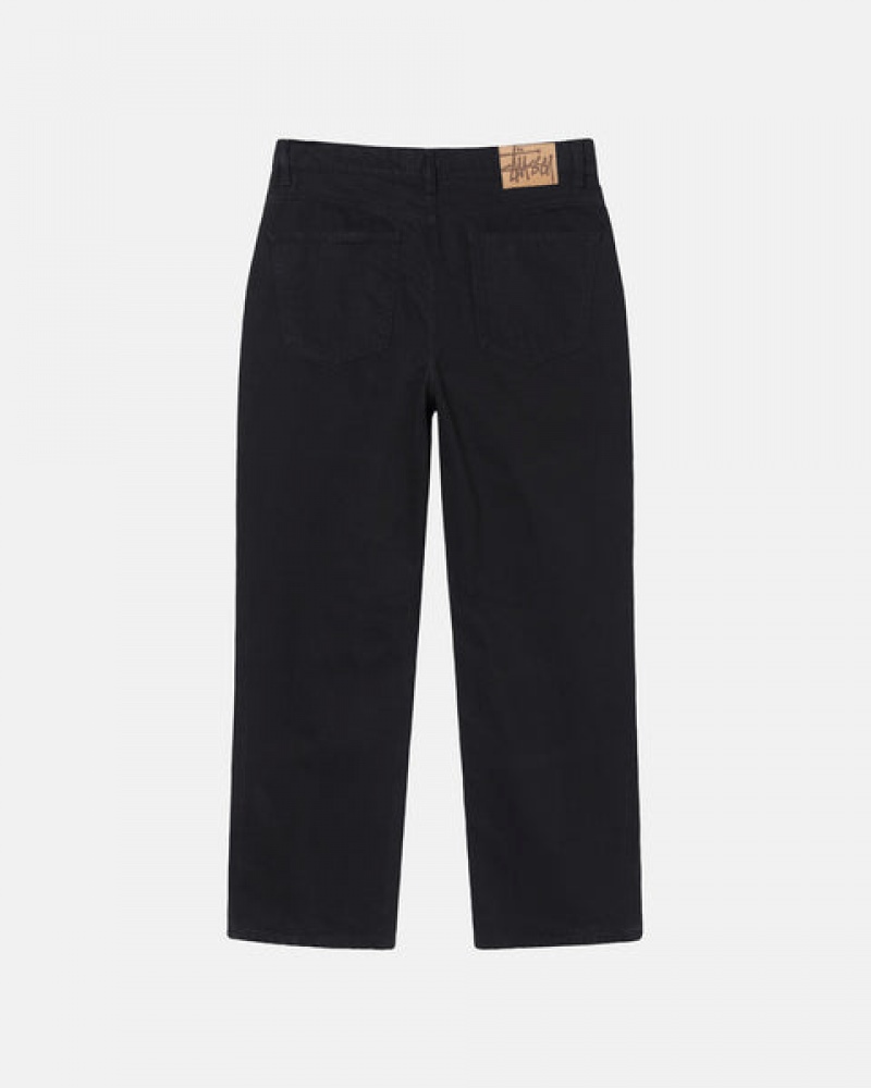 Stussy Klassische Jean Overdyed Hose Damen Schwarz Österreich | KKQ-9885