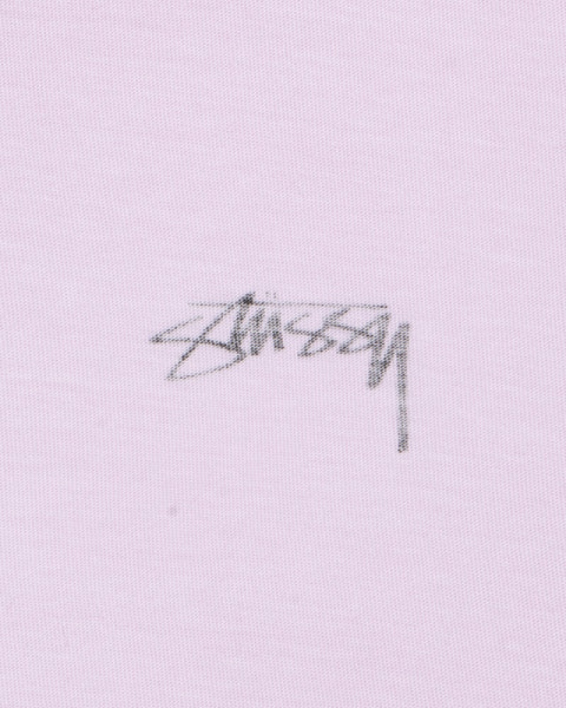 Stussy Lazy Ls Tee Oberteile Herren Lila Österreich | TQJ-5002