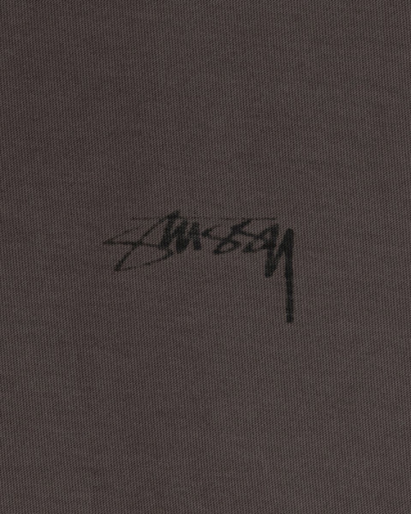 Stussy Lazy Ls Tee Oberteile Herren Schwarz Österreich | TSY-3066