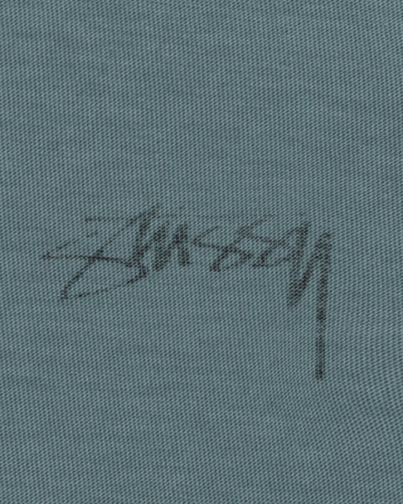 Stussy Lazy Ls Tee Oberteile Herren Türkis Österreich | GIO-6120