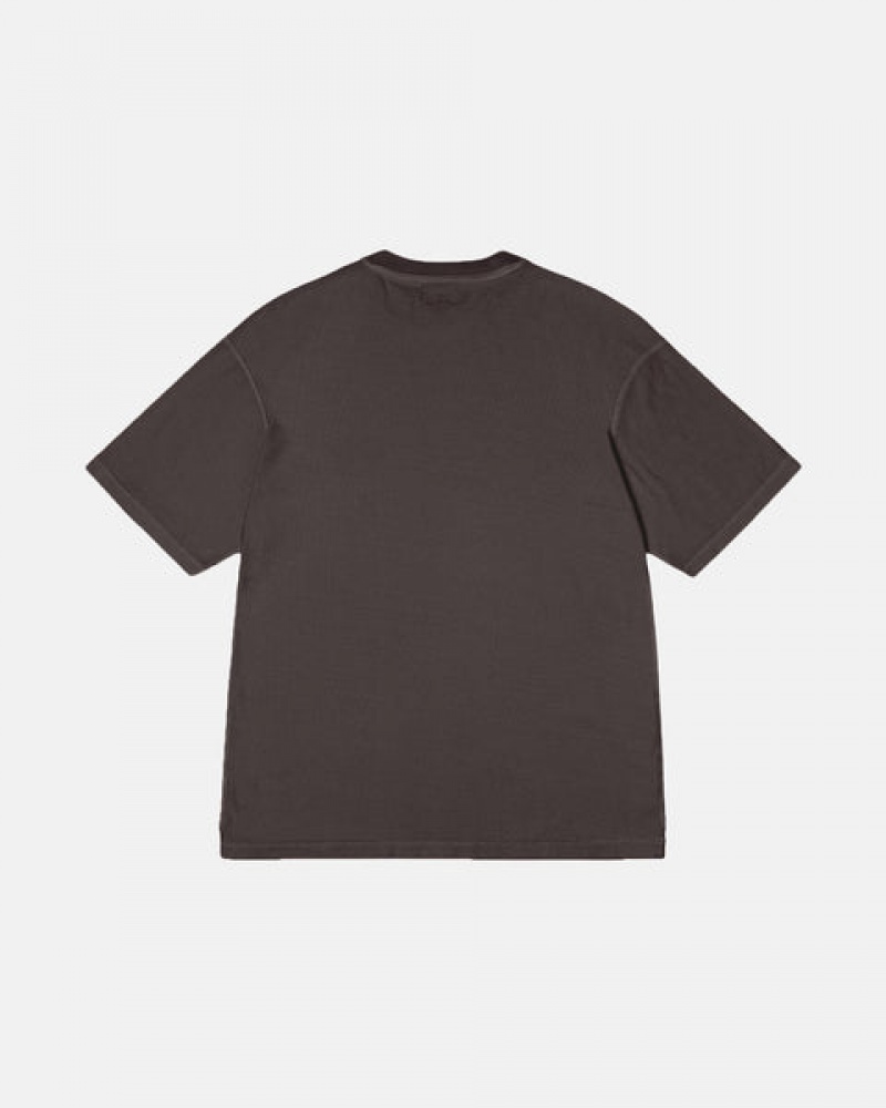 Stussy Lazy Tee Tees Damen Schwarz Österreich | NTJ-1005