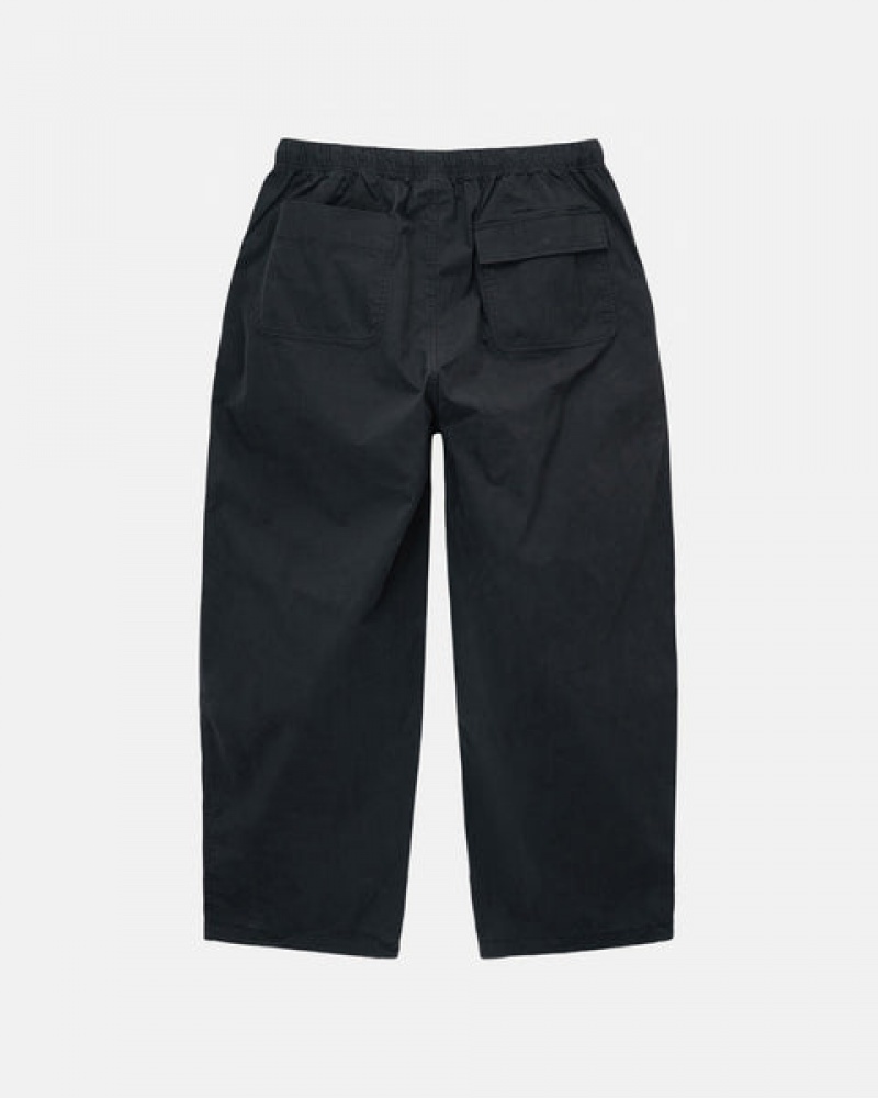 Stussy Nyco Over Trousers Hose Herren Schwarz Österreich | DUE-9057