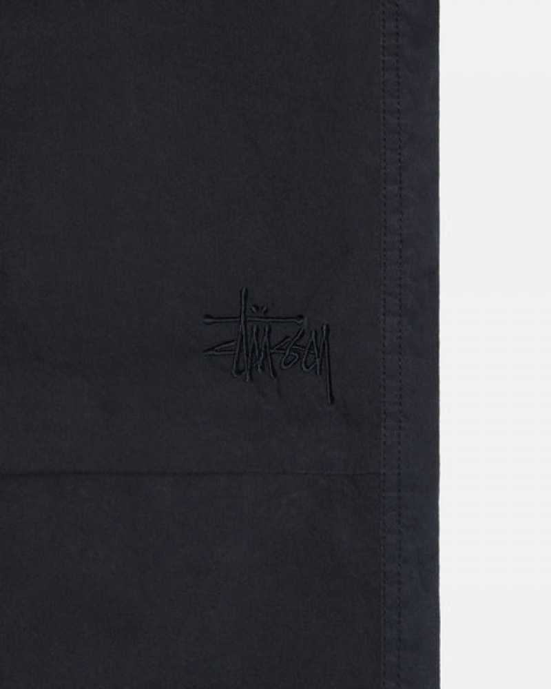 Stussy Nyco Over Trousers Hose Herren Schwarz Österreich | DUE-9057