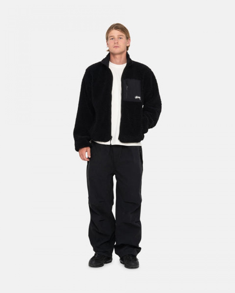 Stussy Nyco Over Trousers Hose Herren Schwarz Österreich | DUE-9057