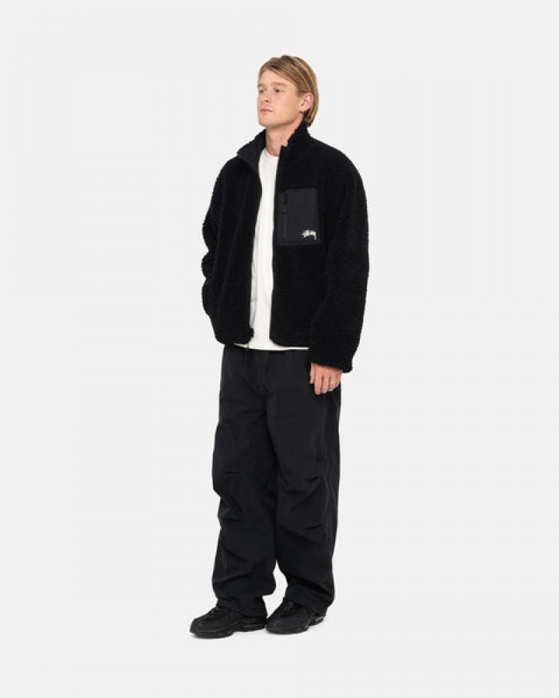 Stussy Nyco Over Trousers Hose Herren Schwarz Österreich | DUE-9057