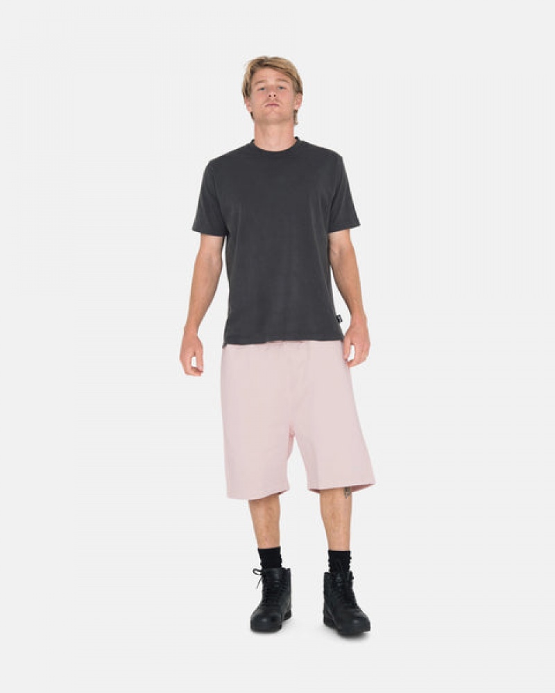 Stussy Overdyed Stock Logo Kurzes Kurze Hose Damen Rosa Österreich | GRU-9458