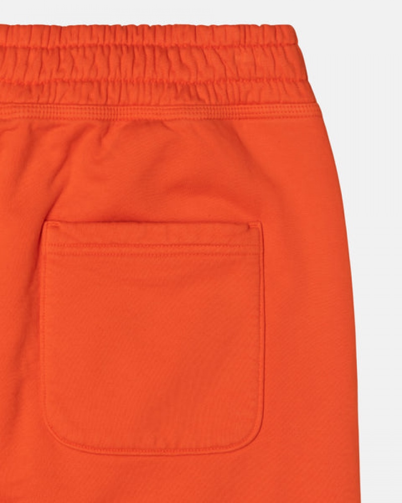 Stussy Overdyed Stock Logo Pant Sweatshirts Herren Orange Österreich | LVA-6210