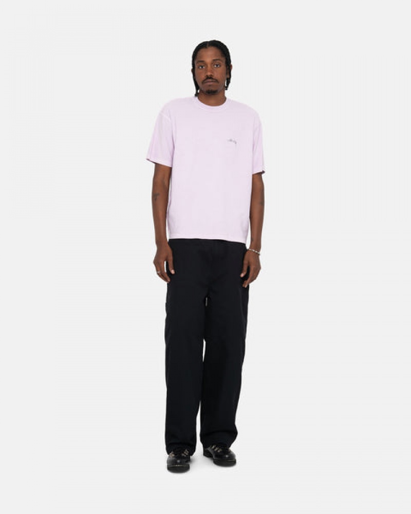 Stussy Pig. Dyed Inside Out Crew Oberteile Herren Lila Österreich | MWL-9741