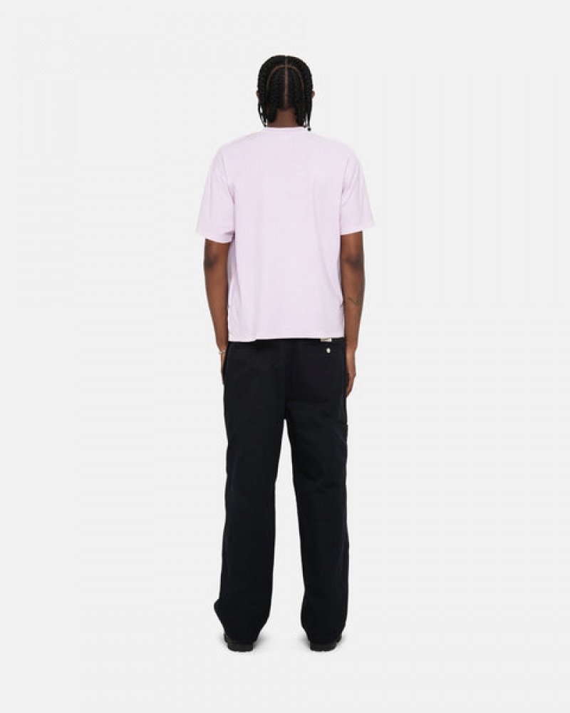 Stussy Pig. Dyed Inside Out Crew Oberteile Herren Lila Österreich | MWL-9741