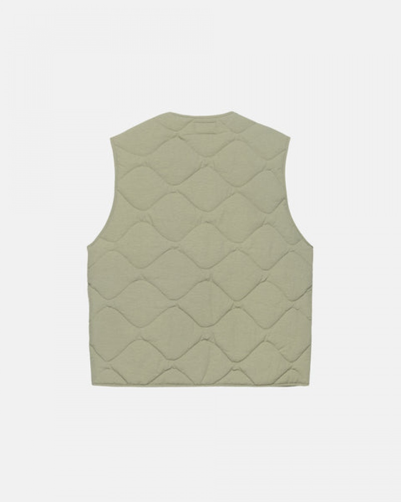 Stussy Recycled Nylon Liner Vest Weste Damen Braun Österreich | UYV-2260