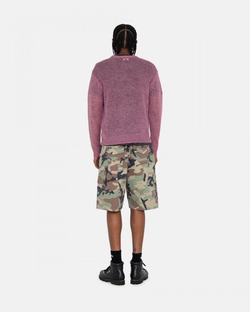 Stussy Ripstop Cargo Beach Kurzes Kurze Hose Herren Camouflage Österreich | TRO-9468