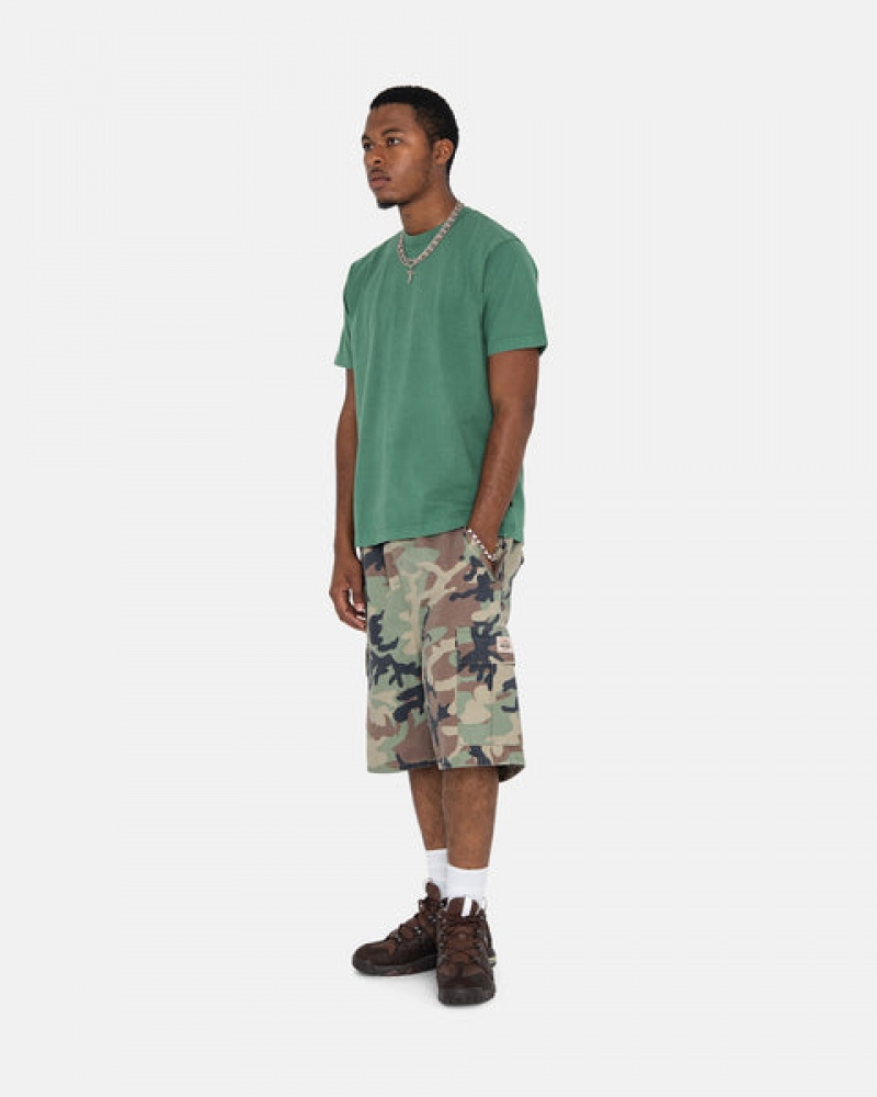 Stussy Ripstop Cargo Beach Kurzes Kurze Hose Herren Camouflage Österreich | TRO-9468