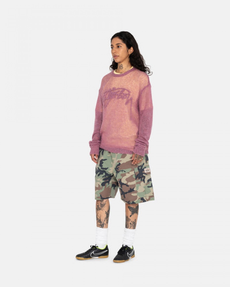 Stussy Ripstop Cargo Beach Kurzes Kurze Hose Herren Camouflage Österreich | TRO-9468