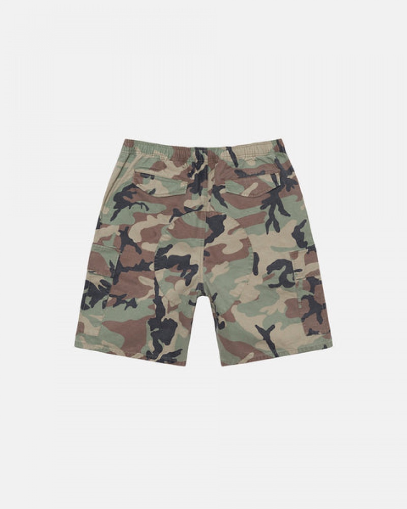 Stussy Ripstop Cargo Beach Kurzes Kurze Hose Herren Camouflage Österreich | TRO-9468