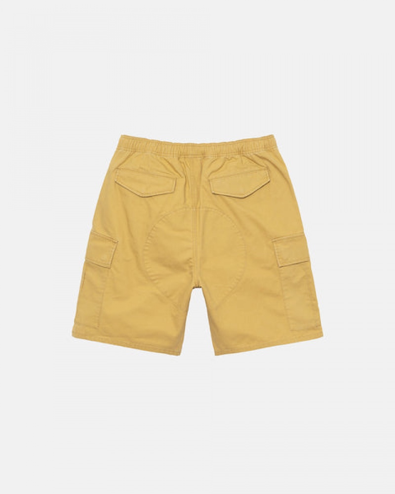 Stussy Ripstop Cargo Beach Kurzes Kurze Hose Damen Gelb Österreich | XGI-5564