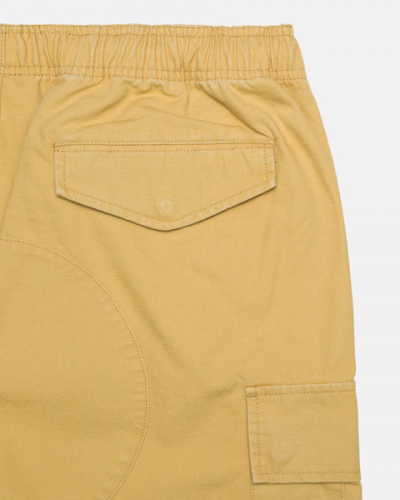 Stussy Ripstop Cargo Beach Kurzes Kurze Hose Damen Gelb Österreich | XGI-5564