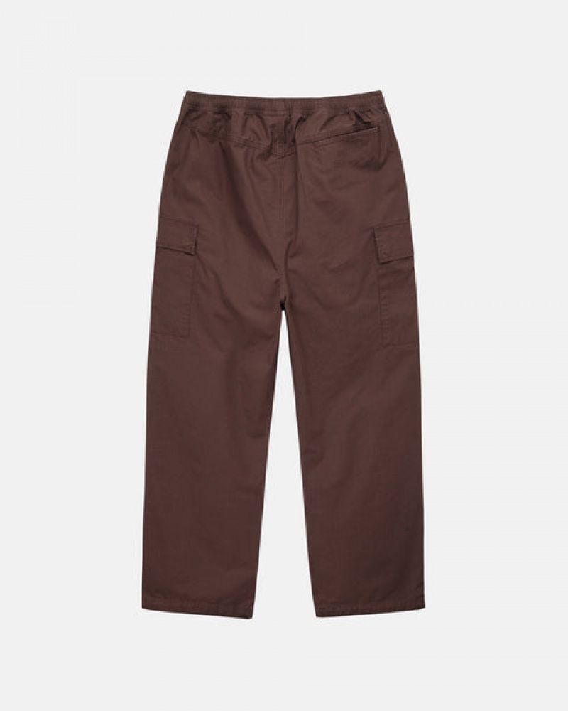 Stussy Ripstop Cargo Beach Pant Hose Damen Braun Österreich | VAW-6497