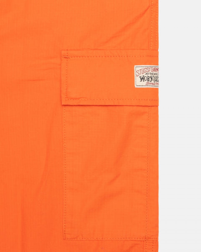 Stussy Ripstop Cargo Beach Pant Hose Damen Orange Österreich | PMK-8890