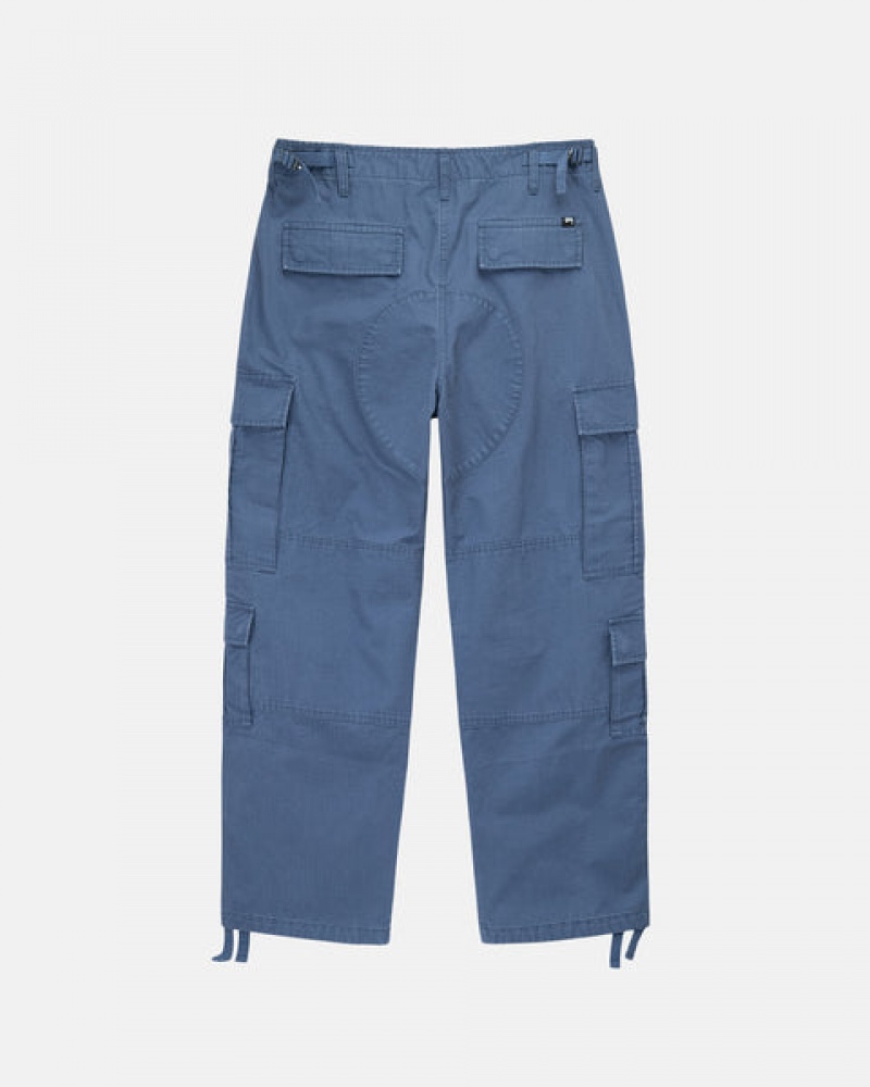 Stussy Ripstop Surplus Cargo Hose Damen Blau Österreich | OIO-0718