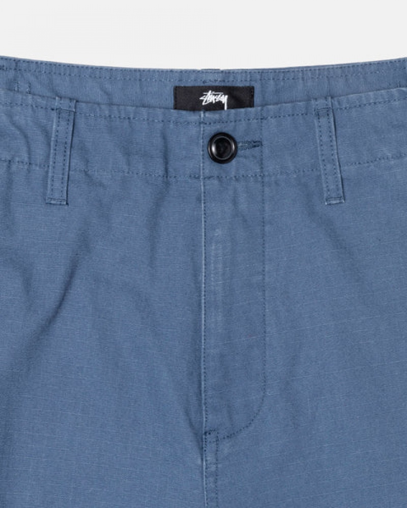 Stussy Ripstop Surplus Cargo Hose Damen Blau Österreich | OIO-0718