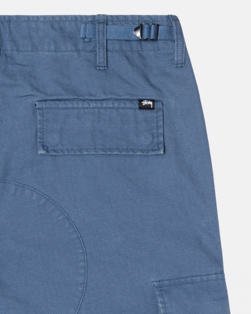 Stussy Ripstop Surplus Cargo Hose Damen Blau Österreich | OIO-0718