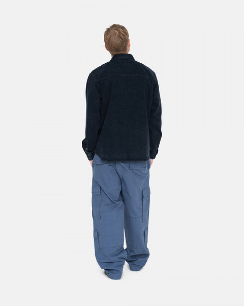 Stussy Ripstop Surplus Cargo Hose Damen Blau Österreich | OIO-0718