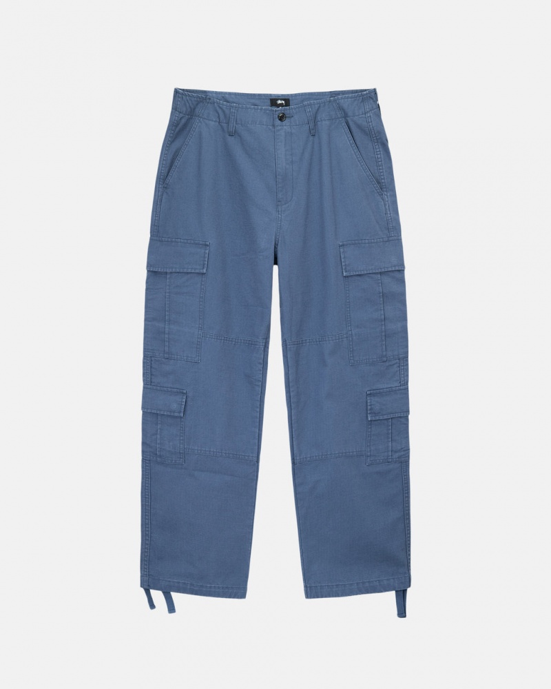 Stussy Ripstop Surplus Cargo Hose Damen Blau Österreich | OIO-0718