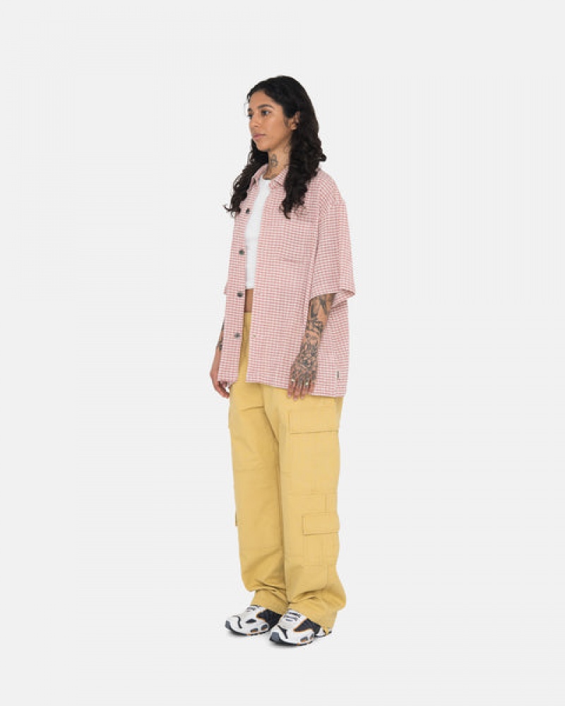 Stussy Ripstop Surplus Cargo Hose Damen Gelb Österreich | GTM-6417