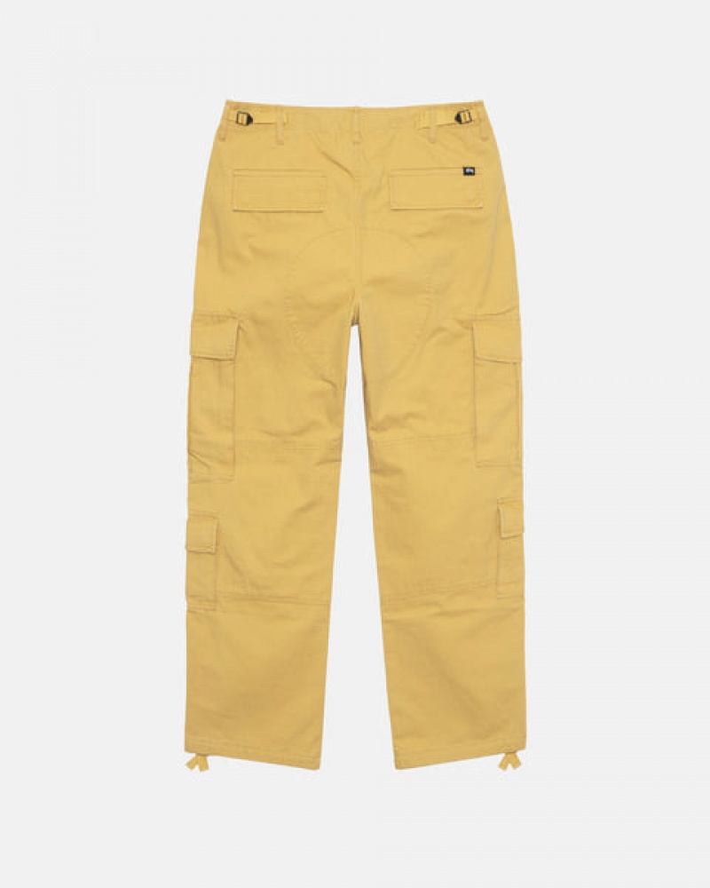 Stussy Ripstop Surplus Cargo Hose Damen Gelb Österreich | GTM-6417