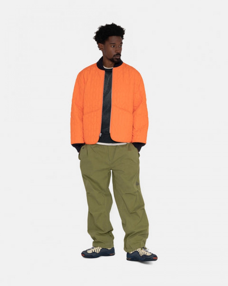 Stussy S Gesteppt Liner Jacket Jacken Herren Orange Österreich | ONF-3441