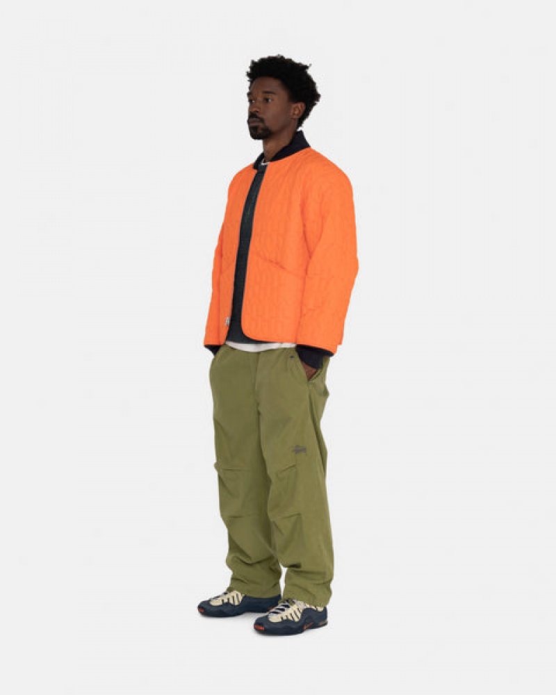 Stussy S Gesteppt Liner Jacket Jacken Herren Orange Österreich | ONF-3441