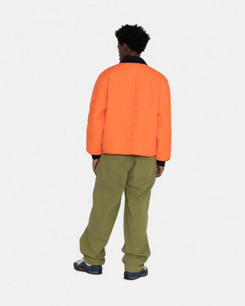 Stussy S Gesteppt Liner Jacket Jacken Herren Orange Österreich | ONF-3441