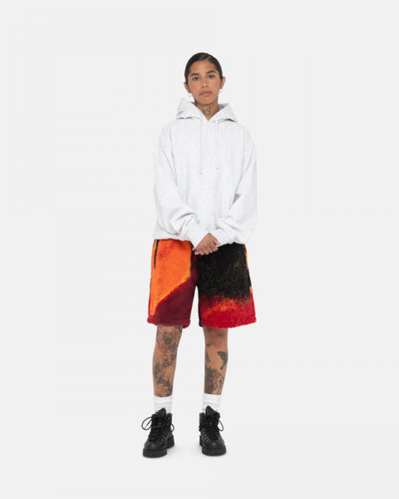 Stussy Sherpa Kurzes Kurze Hose Damen Schwarz Rot Österreich | TYA-7731