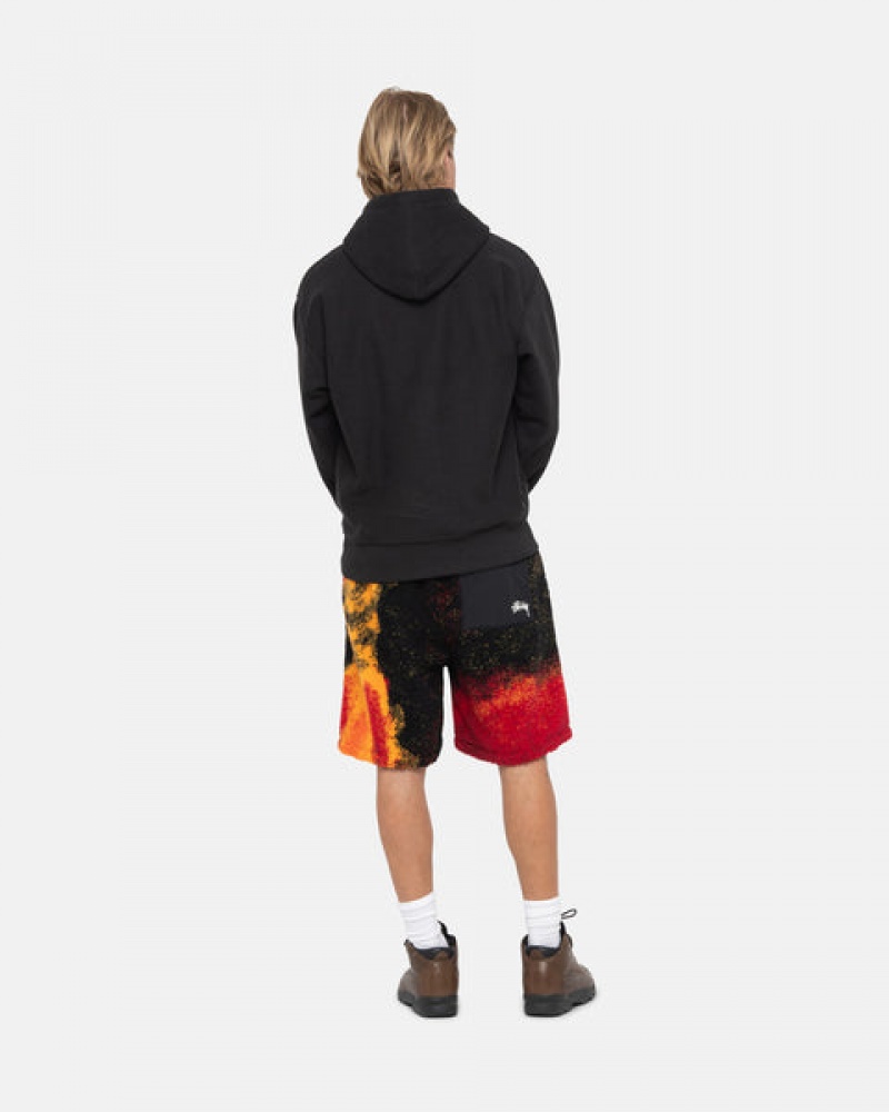 Stussy Sherpa Kurzes Kurze Hose Damen Schwarz Rot Österreich | TYA-7731