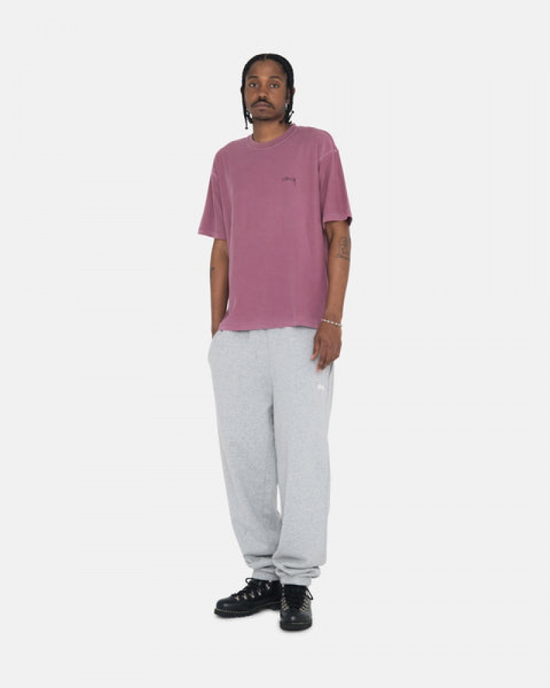 Stussy Stock Logo Sweatpant Sweathose Damen Grau Österreich | MBY-9193