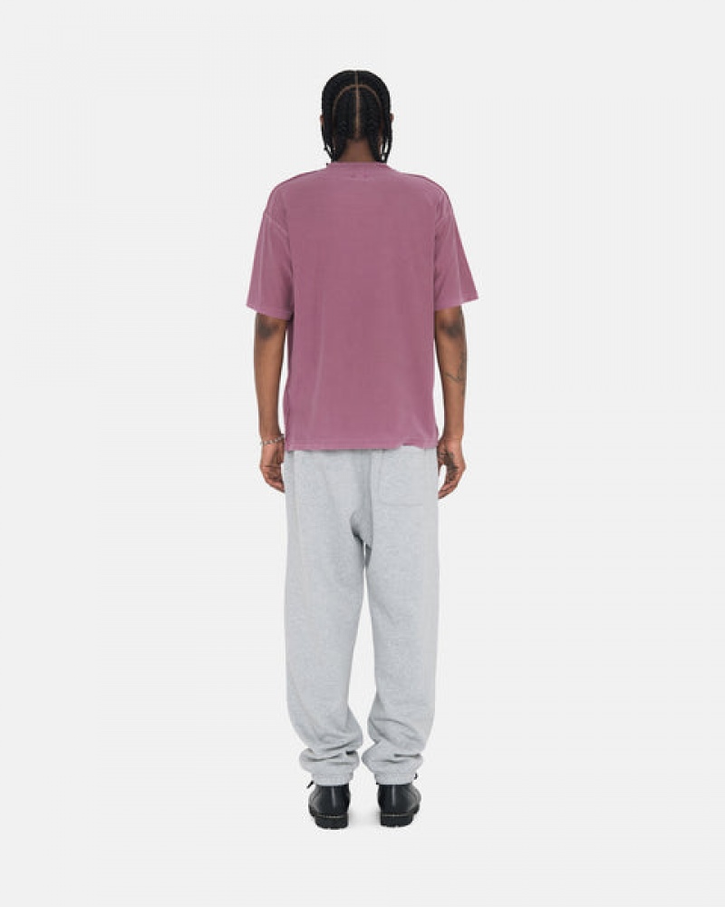 Stussy Stock Logo Sweatpant Sweathose Damen Grau Österreich | MBY-9193