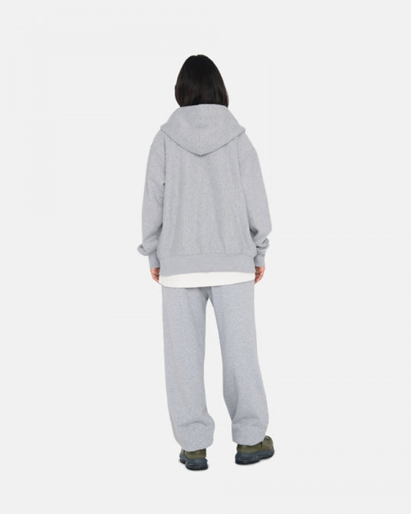 Stussy Stock Logo Sweatpant Sweathose Damen Grau Österreich | MBY-9193