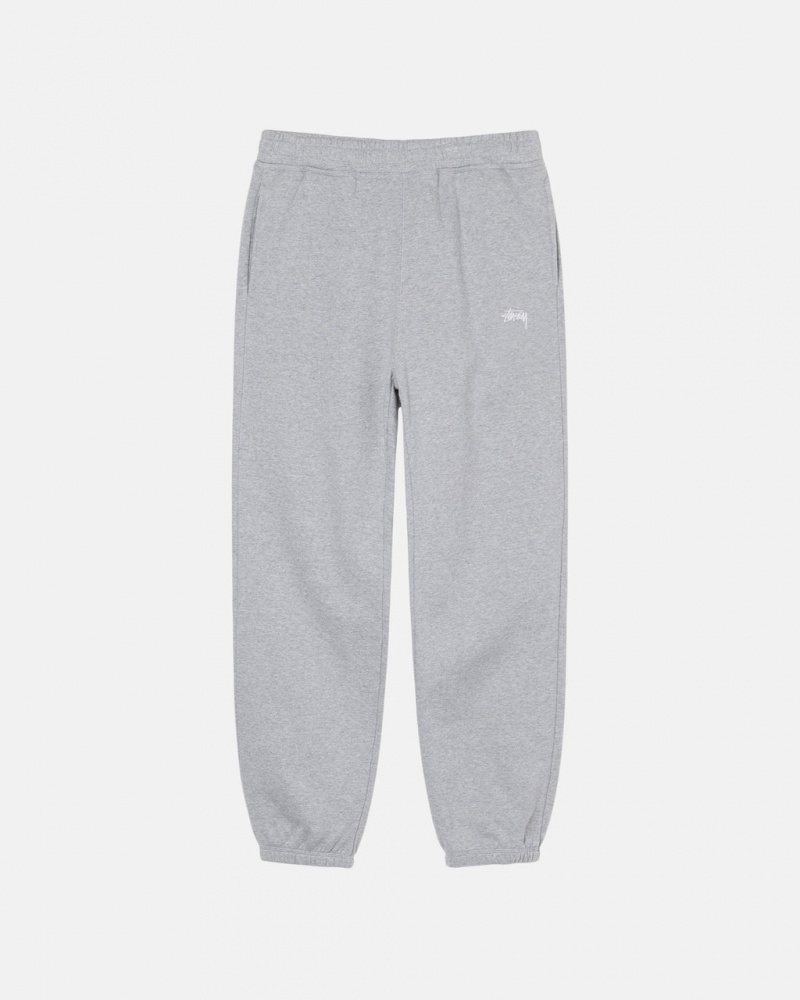 Stussy Stock Logo Sweatpant Sweathose Damen Grau Österreich | MBY-9193