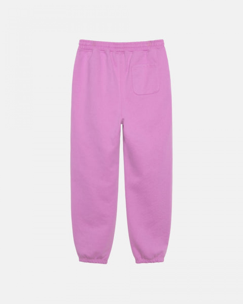 Stussy Stock Logo Sweatpant Sweathose Damen Lila Österreich | TXU-4706