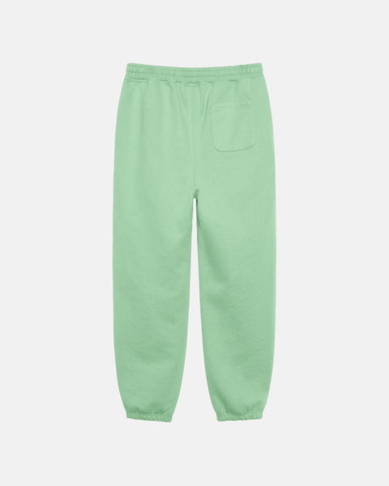 Stussy Stock Logo Sweatpant Sweathose Herren Grün Österreich | BEW-3371