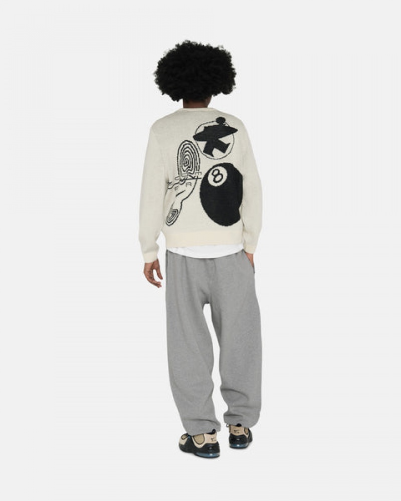 Stussy Fleece Pant Sweathose Herren Dunkelgrau Österreich | ELM-6511