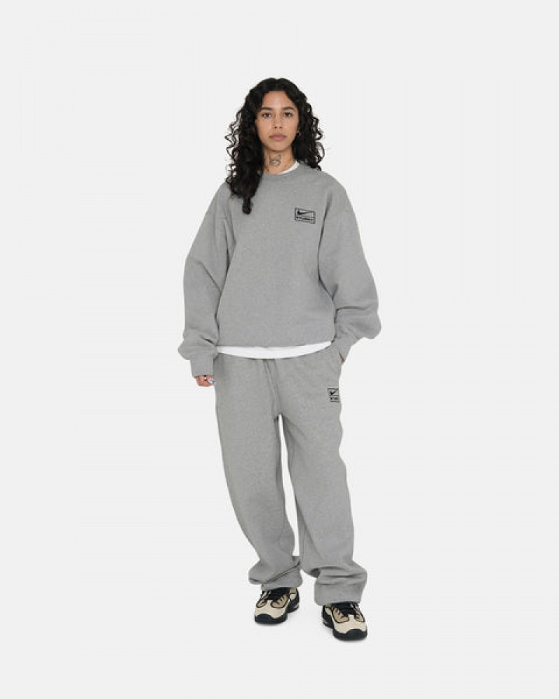 Stussy Fleece Pant Sweathose Damen Dunkelgrau Österreich | NNF-0830