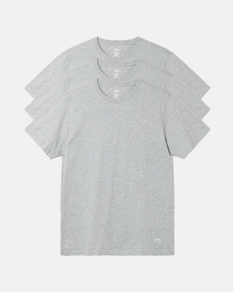 Stussy Stussy Undershirt Hemd Damen Grau Österreich | WYU-2522