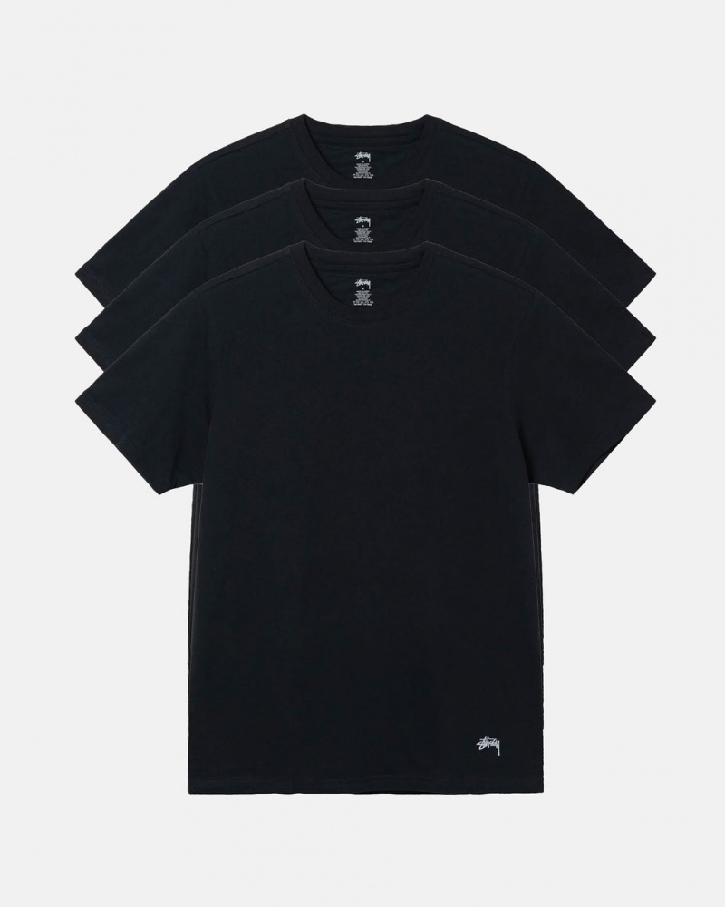 Stussy Stussy Undershirt Hemd Herren Schwarz Österreich | LYN-8665