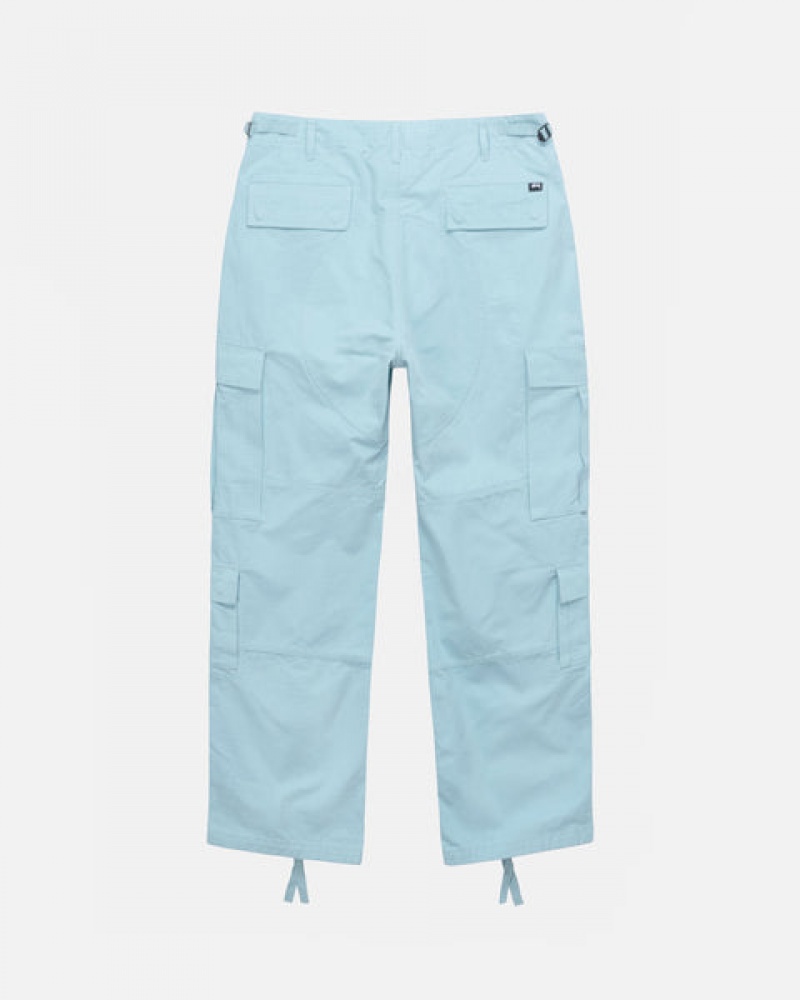 Stussy Surplus Cargo Ripstop Hose Damen Hellblau Österreich | FZV-0689