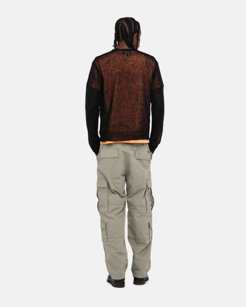 Stussy Surplus Cargo Ripstop Hose Damen Olivgrün Österreich | ITW-0795