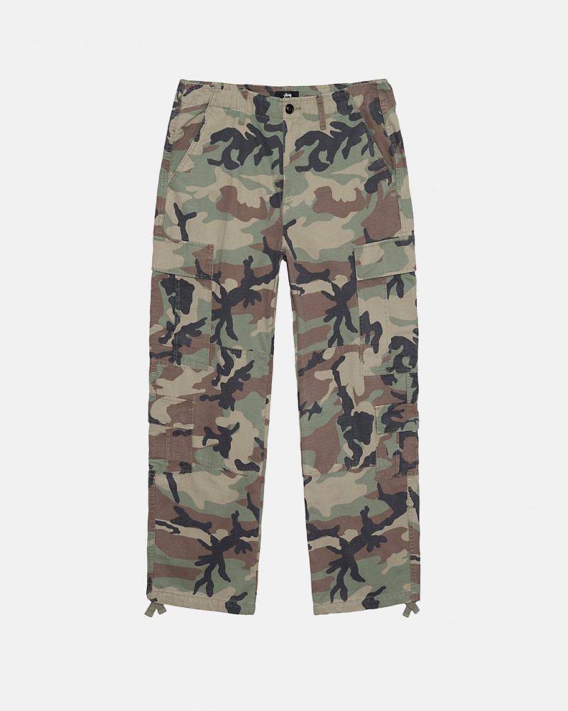 Stussy Surplus Cargo Ripstop Hose Herren Camouflage Österreich | VNN-2075