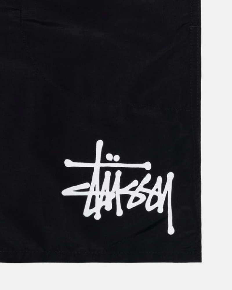 Stussy Wasser Kurzes Big Basic Kurze Hose Herren Schwarz Österreich | KVS-2394