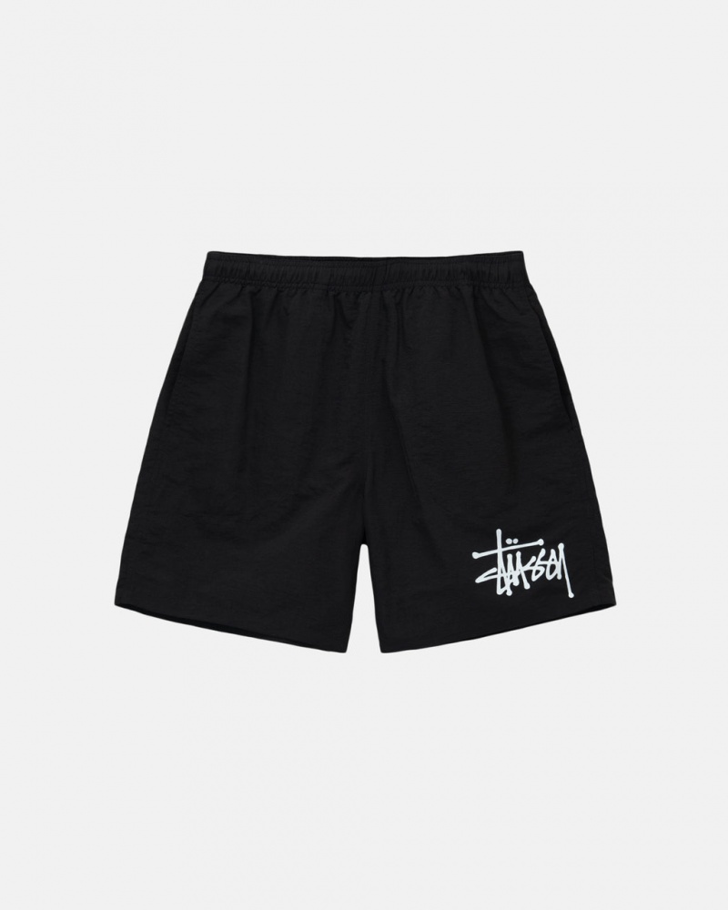 Stussy Wasser Kurzes Big Basic Kurze Hose Herren Schwarz Österreich | KVS-2394