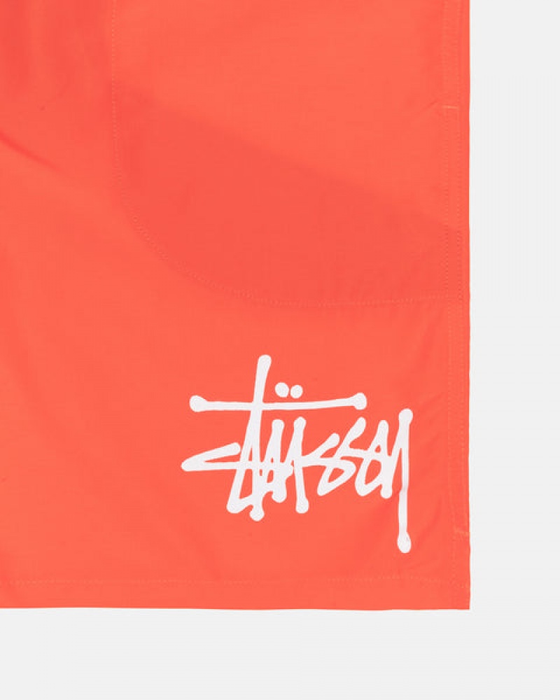 Stussy Wasser Kurzes Big Basic Kurze Hose Herren Koralle Österreich | SZT-5704